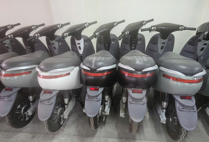 Các loại xe điện bị làm giả.