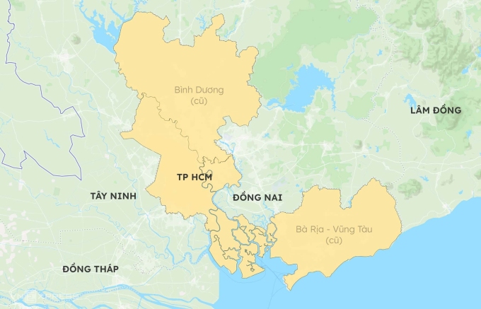 Diện tích và dân số TP HCM mới