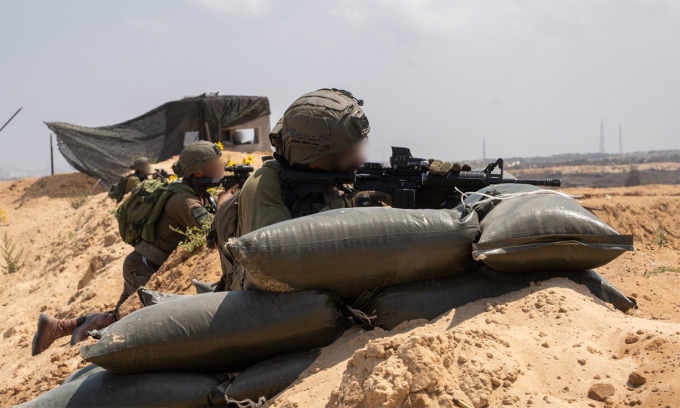 Binh sĩ tham chiến tại Dải Gaza