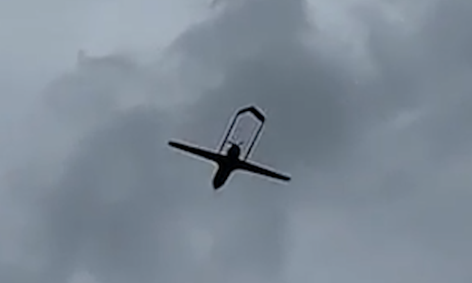UAV Liutyi trong cuộc tấn công