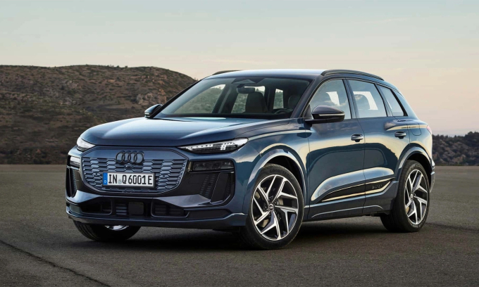 Audi Q6 e-tron tại thị trường châu Âu.