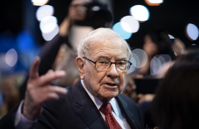 Warren Buffett tại Omaha, Nebraska, năm 2019.