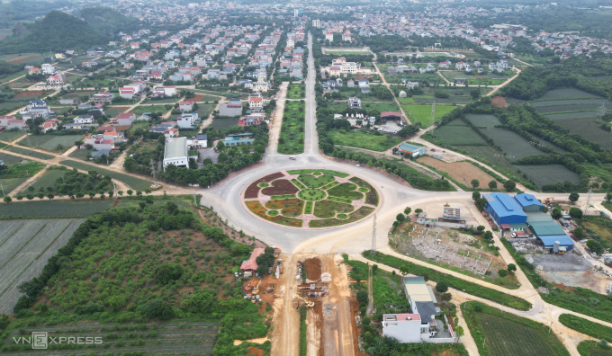 Tuyến đường kết nối liên vùng sẽ giao với con đường Đông Tây tại TP Tam Điệp.