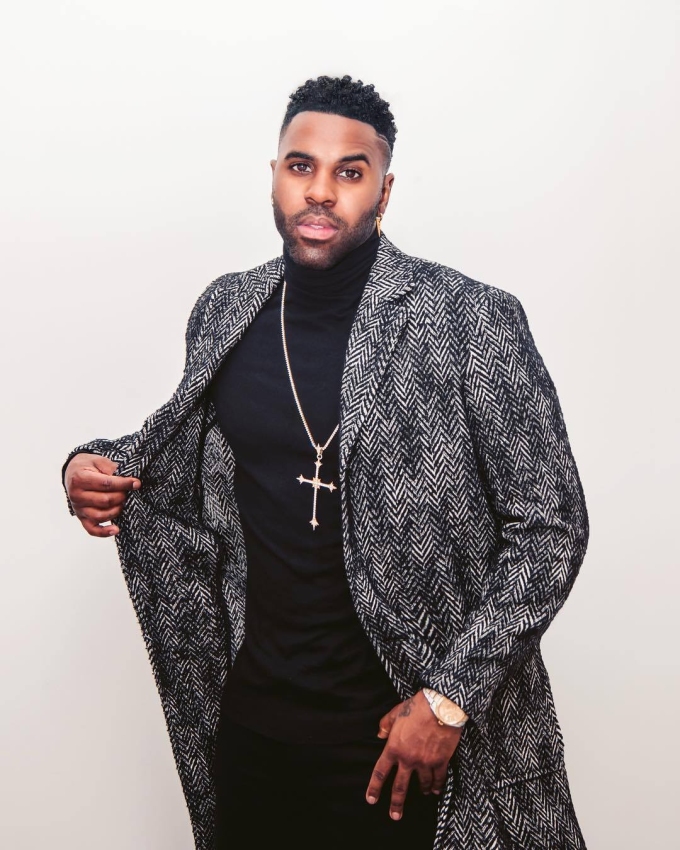 Ngôi sao Jason Derulo trong bộ ảnh thời trang.