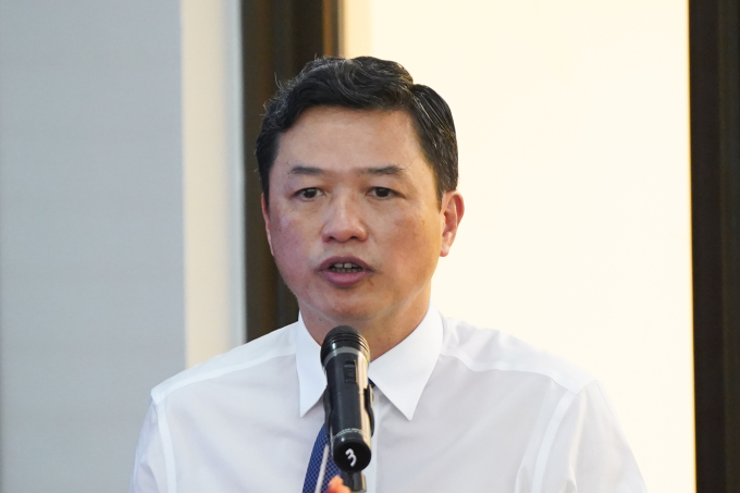 Cục trưởng Sở hữu trí tuệ Lưu Hoàng Long trong buổi làm việc với Bộ trưởng Khoa học và Công nghệ, tháng 5/2025. Ảnh: Lưu Quý