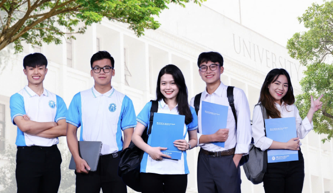 Sinh viên trường Đại học Mở Hà Nội. Ảnh: HOU