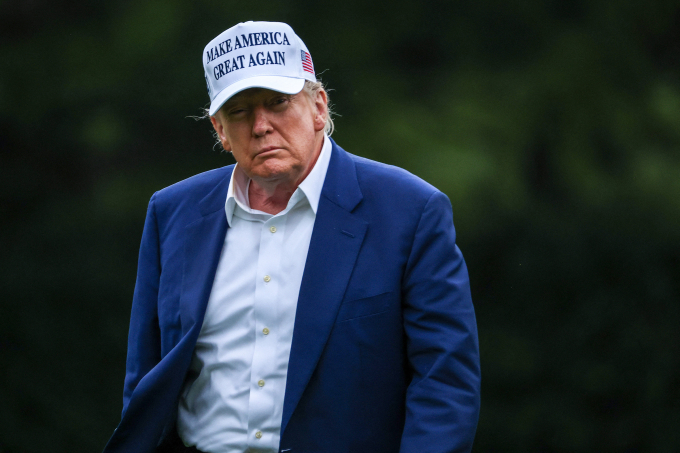 Ông Trump tại Nhà Trắng ngày 25/5.