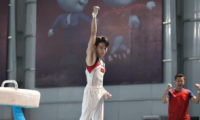 VĐV Đặng Ngọc Xuân Thiện. Ảnh: FBNV