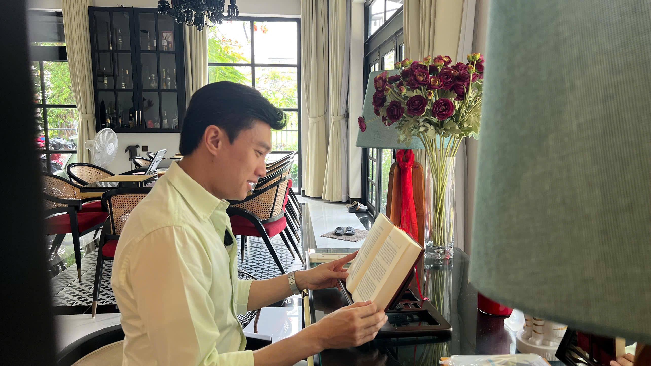 Diễn viên Quốc Trường tìm về Phật pháp