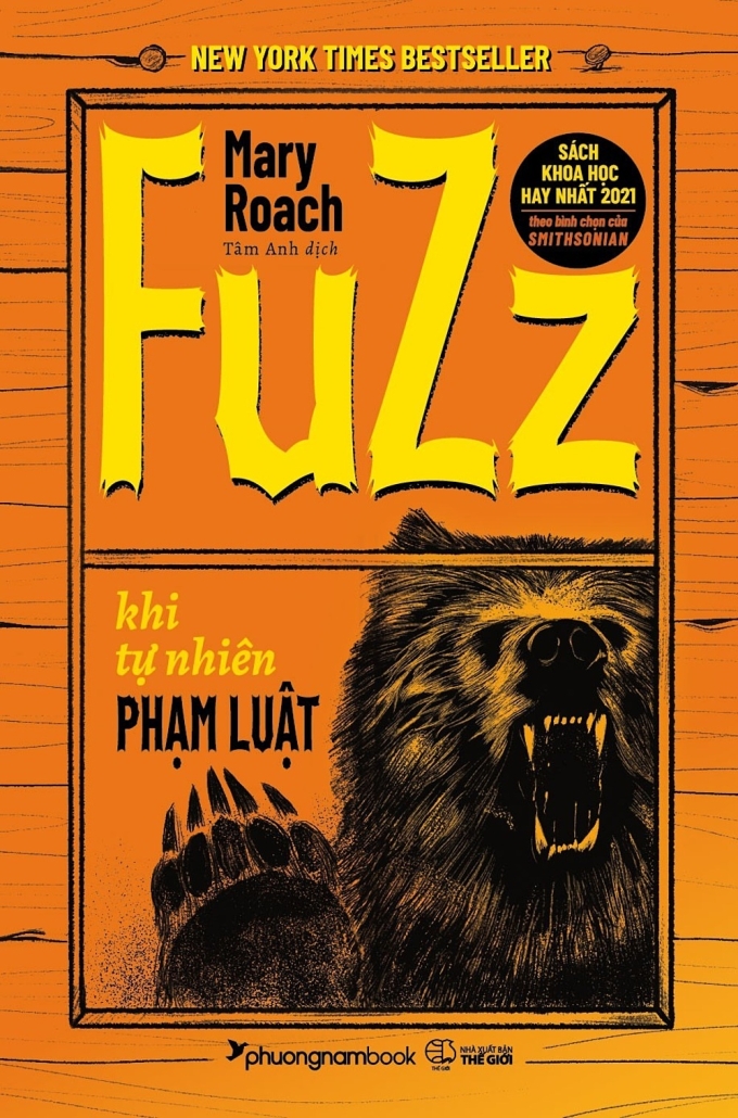 Bìa sách Fuzz - Khi tự nhiên phạm luật. Ảnh: NXB Thế Giới