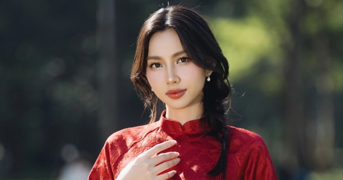 Hoa hậu Thùy Tiên bị phạt vì quảng cáo sai sự thật, đồng thời bị bắt để điều tra về hành vi Lừa dối khách hàng. Ảnh: Fanpage Thùy Tiên