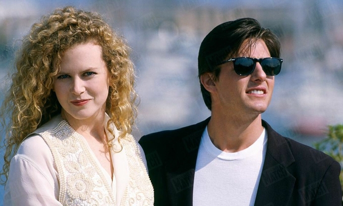 Tom Cruise và Nicole Kidman tại Cannes năm 1992. Ảnh: Paris Match