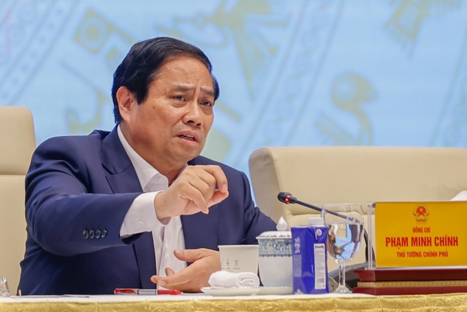 Thủ tướng Phạm Minh Chính phát biểu sáng 17/5. Ảnh: Nhật Bắc