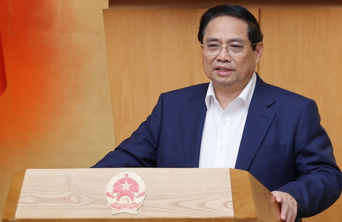 Thủ tướng phát biểu tại phiên họp.
