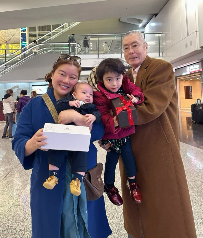 Gia đình ông Lưu Thi Côn.