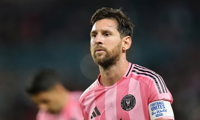 Messi trong trận gặp Al Ahly. Ảnh: FIFA