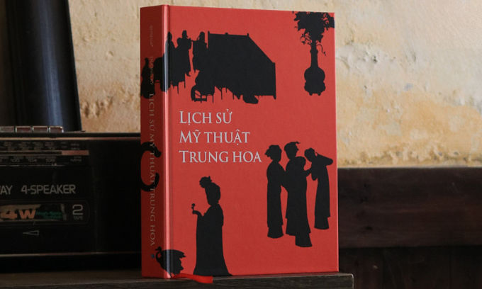 Bìa Lịch sử mỹ thuật Trung Hoa. Sách 436 trang, phát hành đầu tháng 5.
