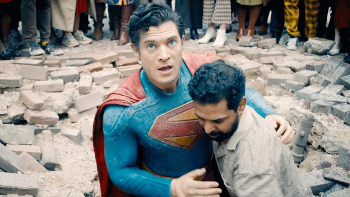 David Corenswet trong phim Superman. Ảnh: Warner Bros.