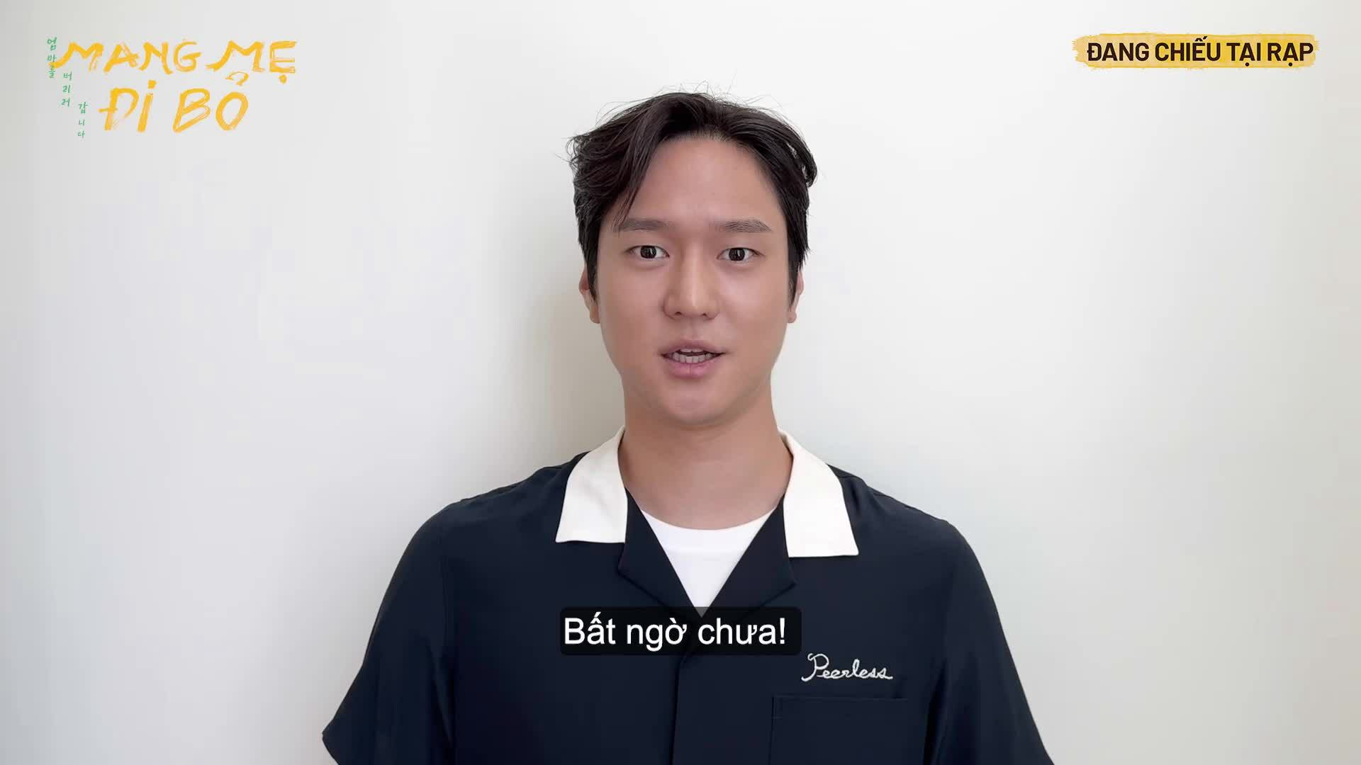 Tài tử Hàn Quốc gửi lời chào khán giả Việt