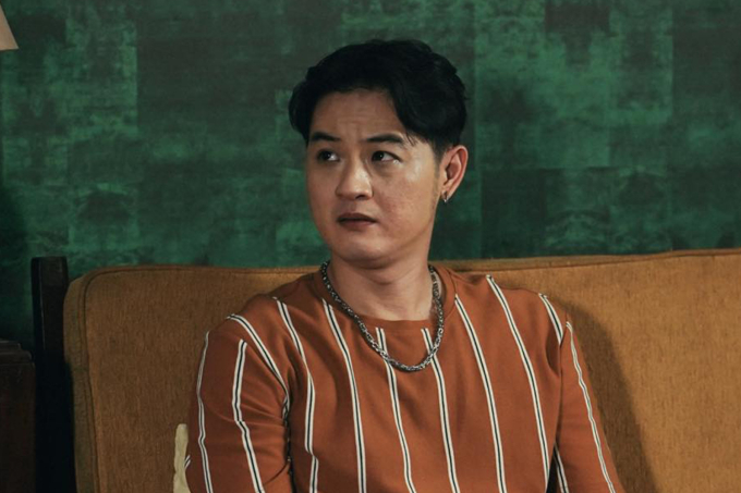 Tạo hình của Thanh Duy trong phim Dưới đáy hồ. Ảnh: Nhân vật cung cấp