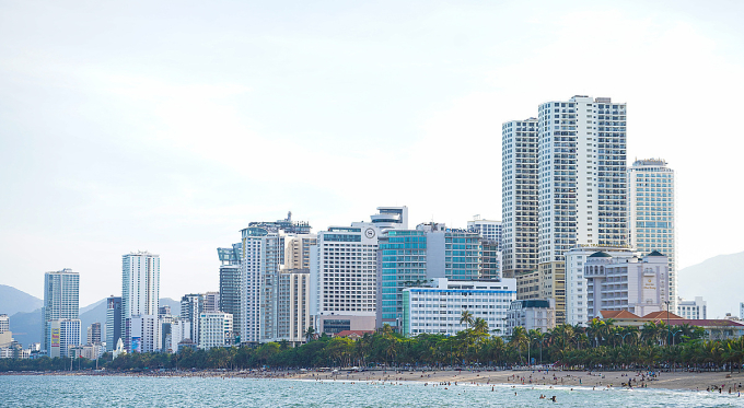 Một góc thành phố Nha Trang, Khánh Hòa.