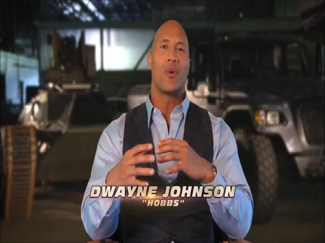 Dwayne Johnson trong 'Fast & Furious 8'