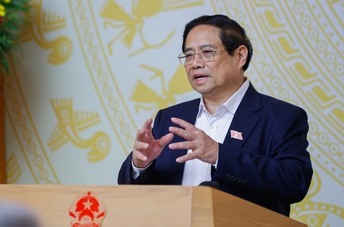 Thủ tướng tại phiên họp. Ảnh: Nhật Bắc