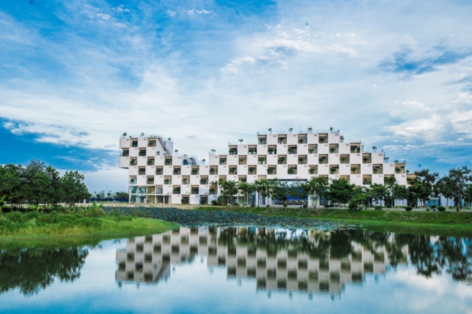 Khuôn viên đại học FPT ở Hà Nội.