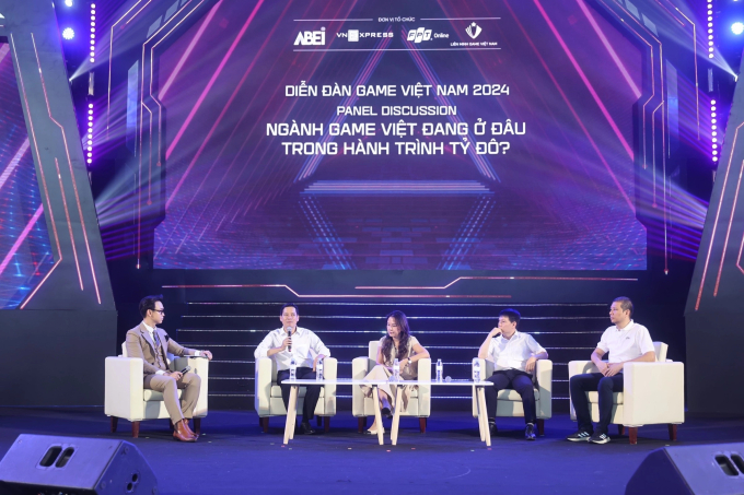 Diễn giả tham gia Diễn đàn Game Việt Nam 2024.