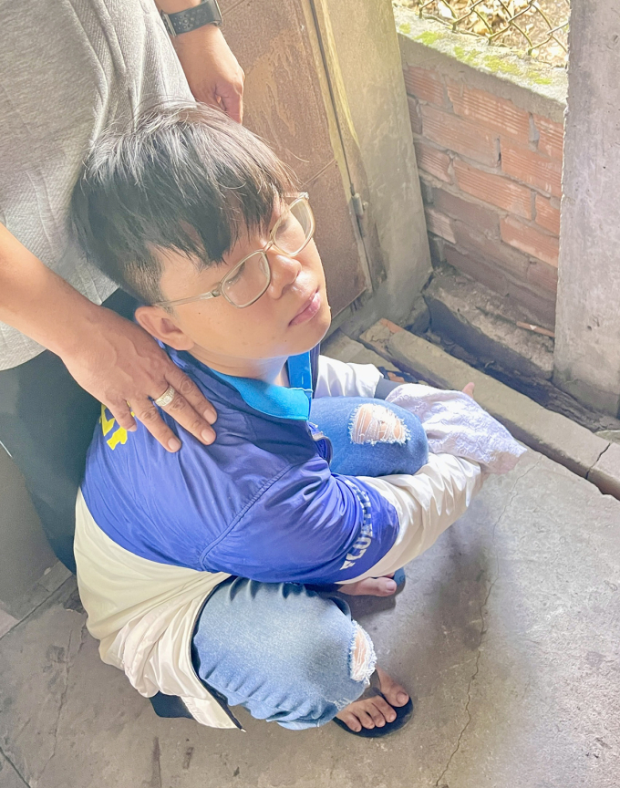 Trần Văn Quý thời điểm bị bắt giữ. Ảnh: Nam An