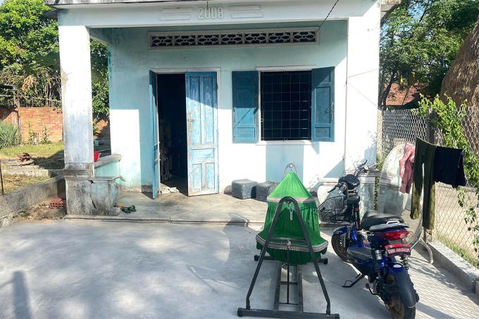 Căn nhà nơi phát hiện bà Nguyễn Thị Thanh Tú tử vong.